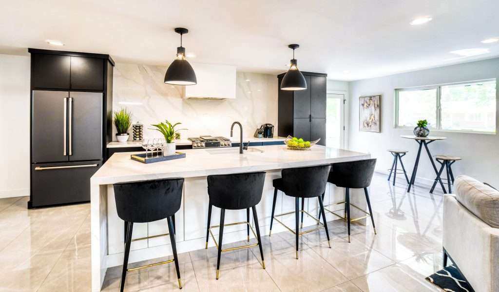 modern kitchen interior Kitchen